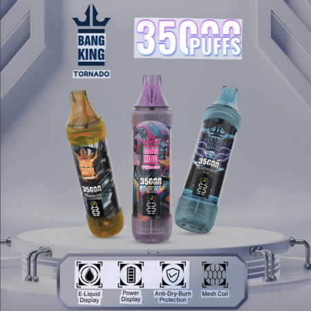 Bang King 35000口大煙量拋棄式電子煙