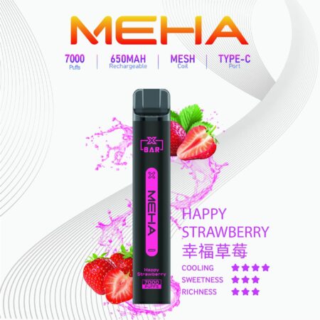Meha Xbar 魅嗨小黑條 一次性電子煙 7000口|大容量持久型 台灣現貨供應 Meha Xbar 魅嗨小黑條 一次性電子煙 7000口|大容量持久型 台灣現貨供應