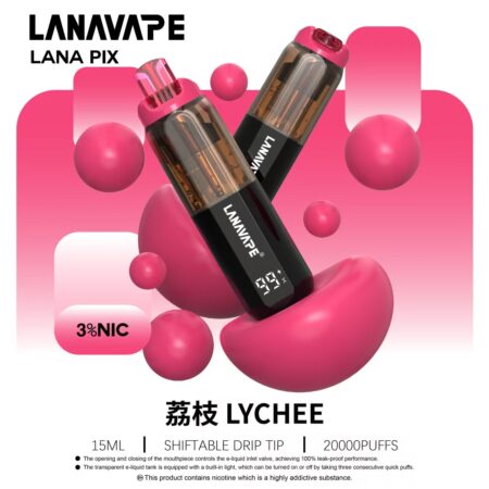 LANA PIX 閃光彈一次性電子煙 20000口|15ML大容量・油芯分離黑科技 LANA PIX 閃光彈一次性電子煙 20000口|15ML大容量・油芯分離黑科技