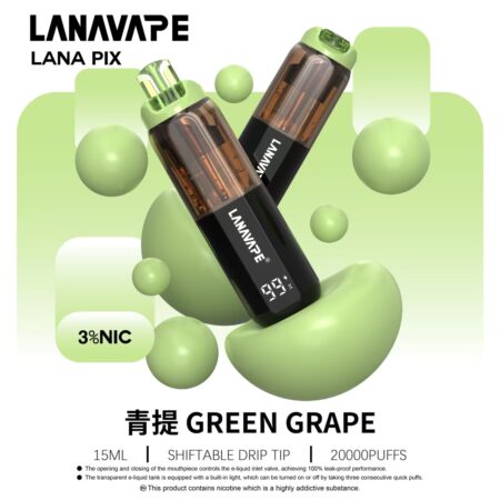 LANA PIX 閃光彈一次性電子煙 20000口|15ML大容量・油芯分離黑科技 LANA PIX 閃光彈一次性電子煙 20000口|15ML大容量・油芯分離黑科技